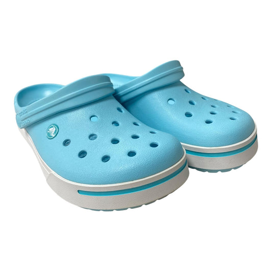 SHOES FLATS by CROCS In BLUE, Size: 8