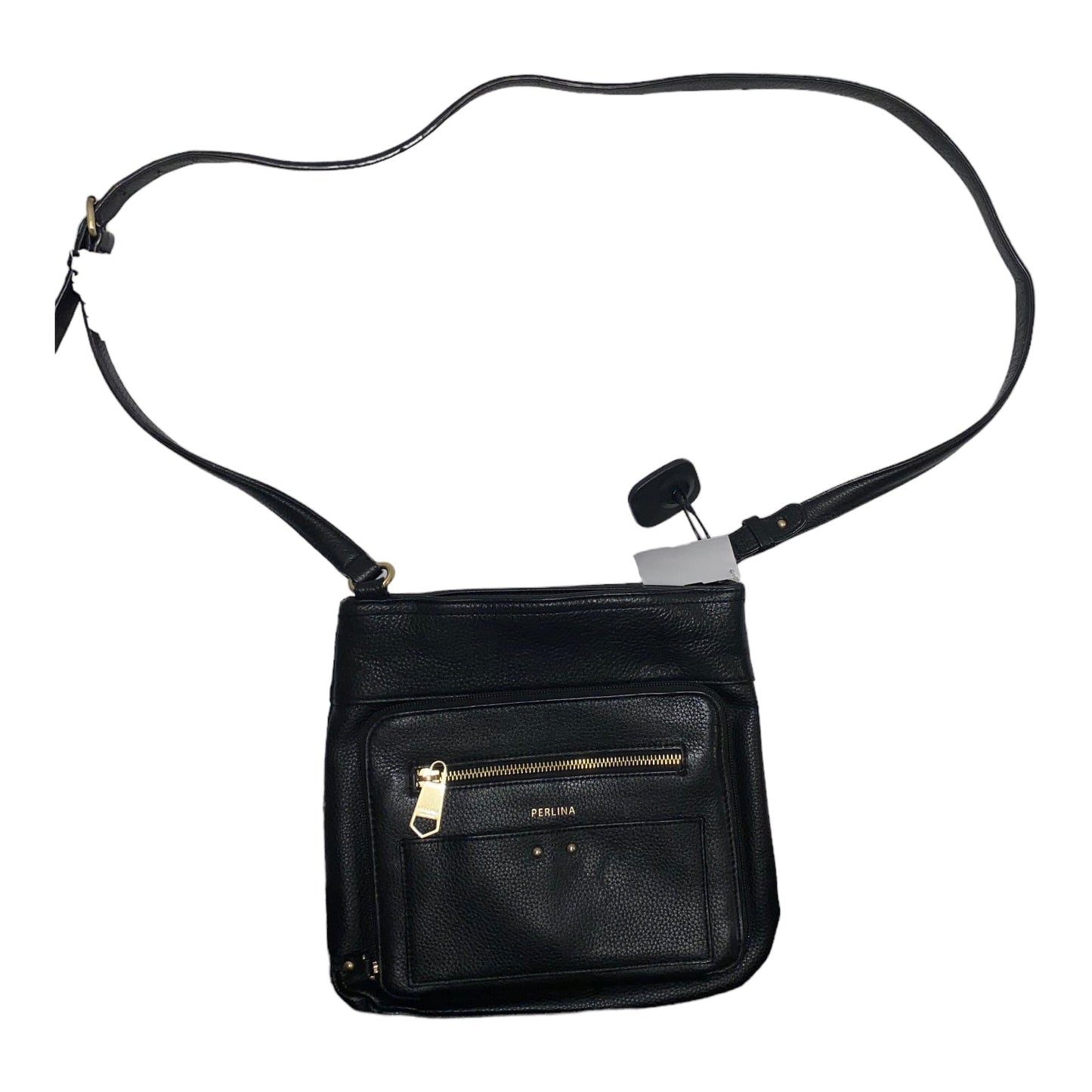 Handbag Leather By Perlina  Size: Medium