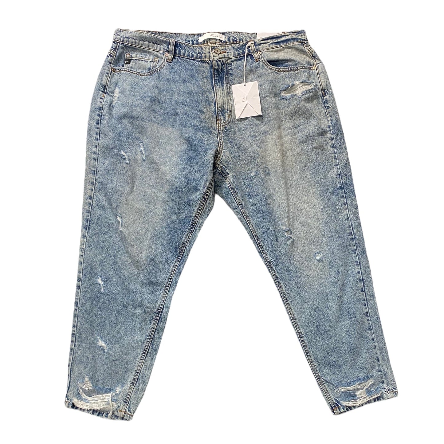 Blue Jeans Boyfriend Kancan, Size 18