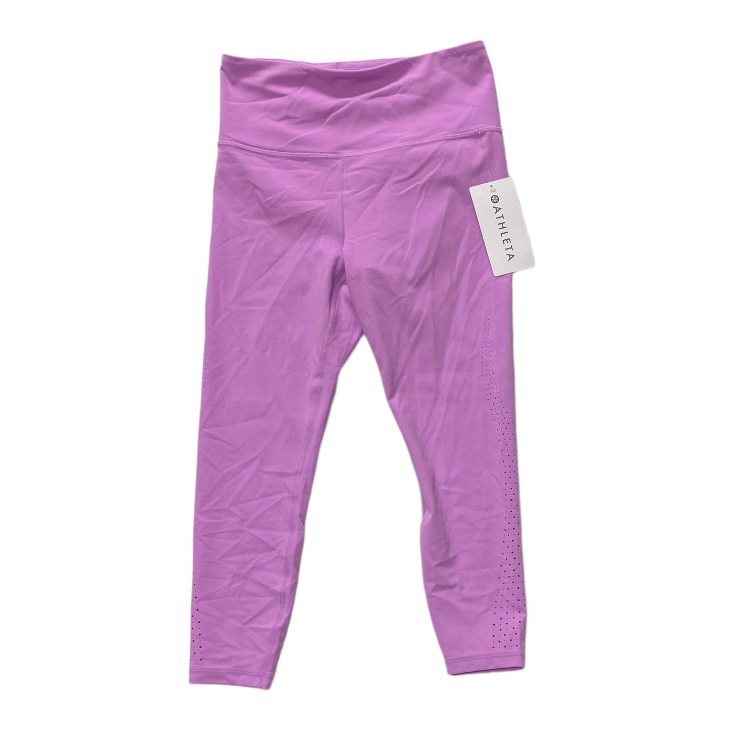 Purple Athletic Capris Athleta, Size M