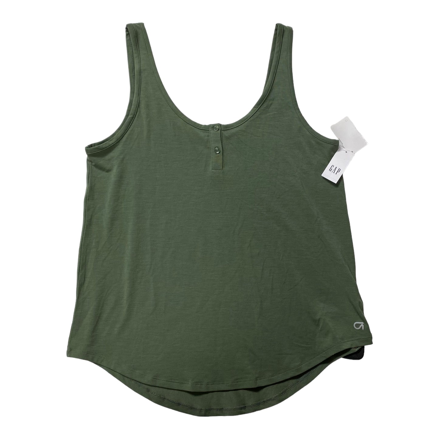 Green Athletic Tank Top Gapfit, Size Xs