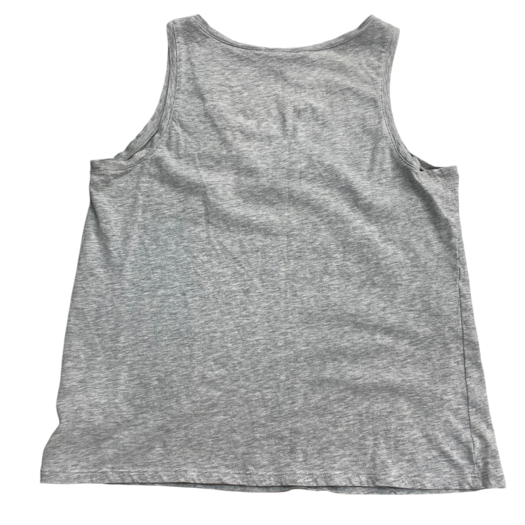 Top Sleeveless Basic By Express In Grey, Size: S