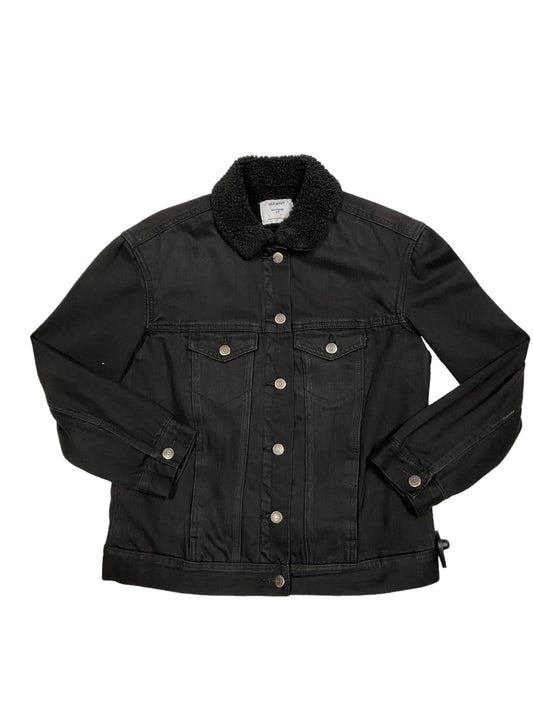 Jacket Denim By Old Navy In Black, Size: Xs