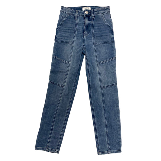 Jeans Straight By Kut In Blue Denim, Size: 0