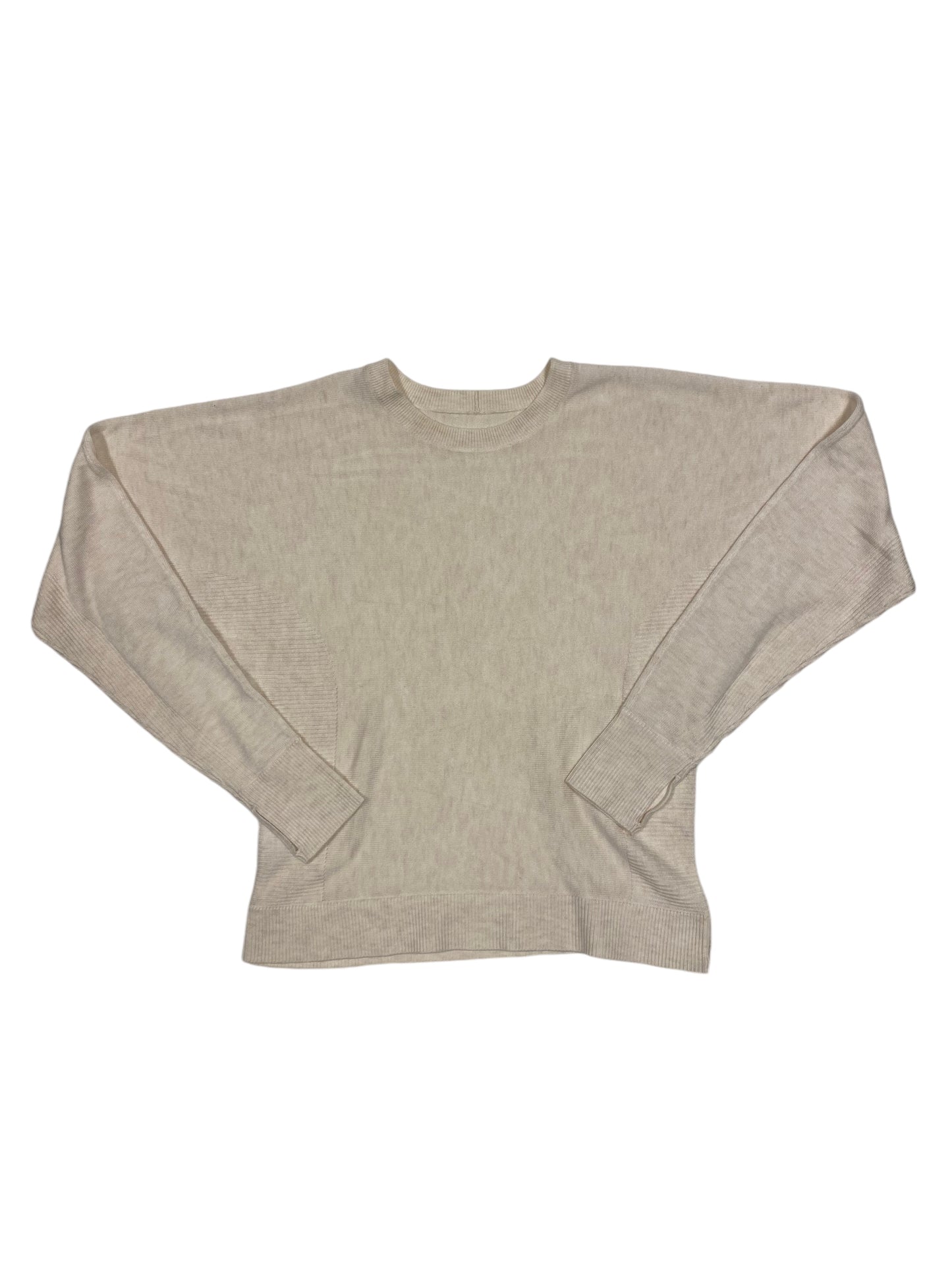 Sweater Designer By Lululemon In Cream, Size: 4