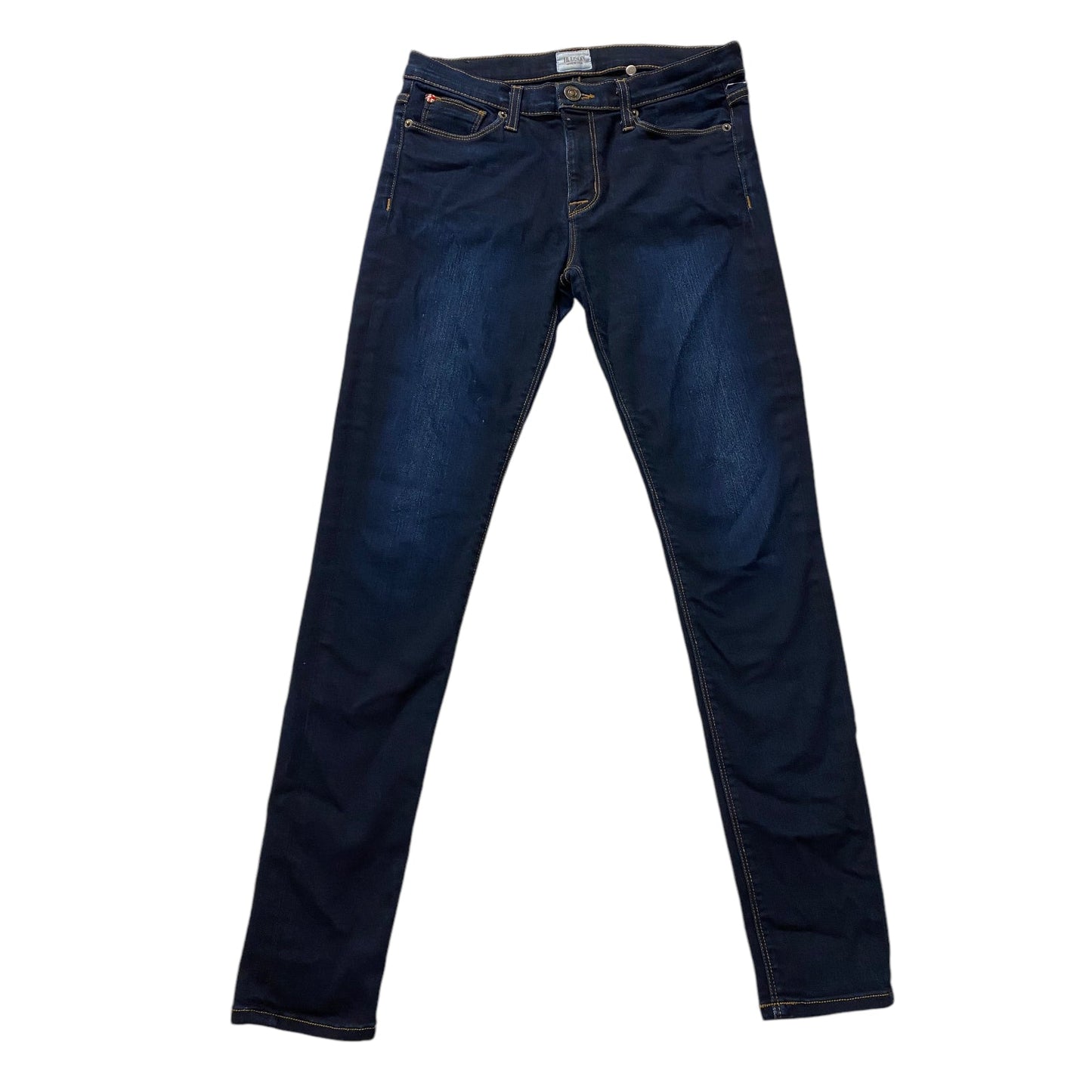 Jeans Skinny By Hudson In Blue Denim, Size: 6