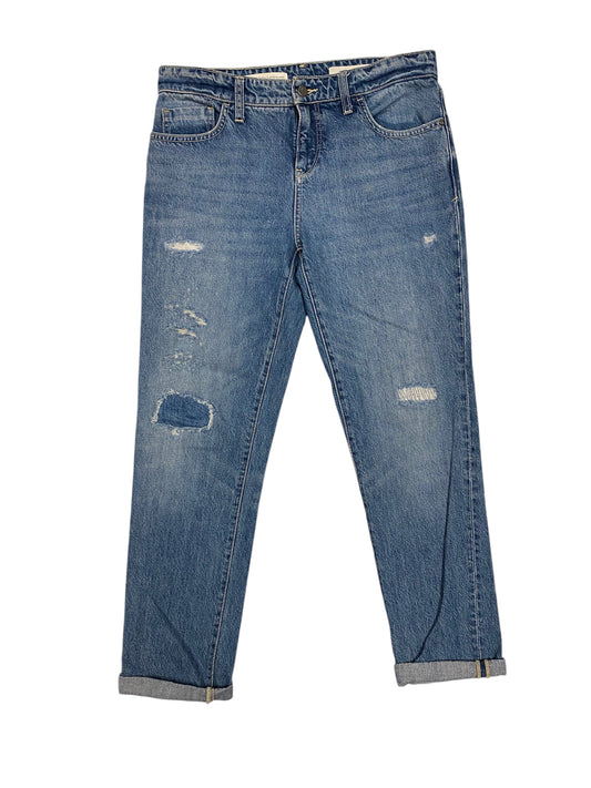 Jeans Boyfriend By Pilcro In Blue Denim, Size: 6