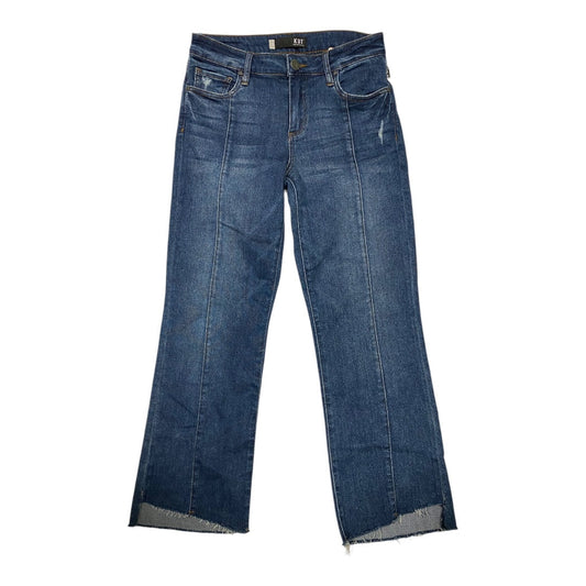 Jeans Straight By Kut In Blue Denim, Size: 2