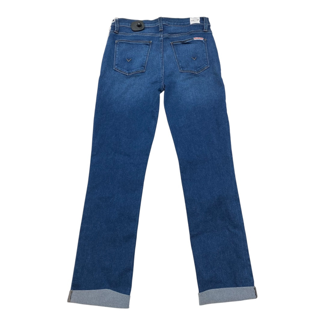 Jeans Skinny By Hudson In Blue Denim, Size: 4