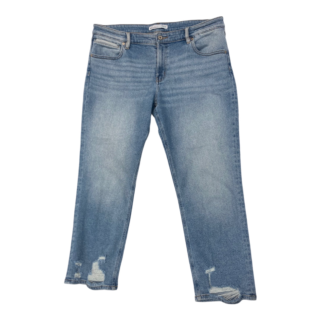 Jeans Straight By Kancan In Blue Denim, Size: 10