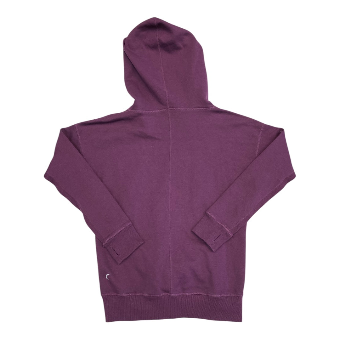 Athletic Sweatshirt Hoodie By Zyia In Purple, Size: Xl