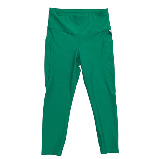 Athletic Capris By Athleta In Green, Size: M