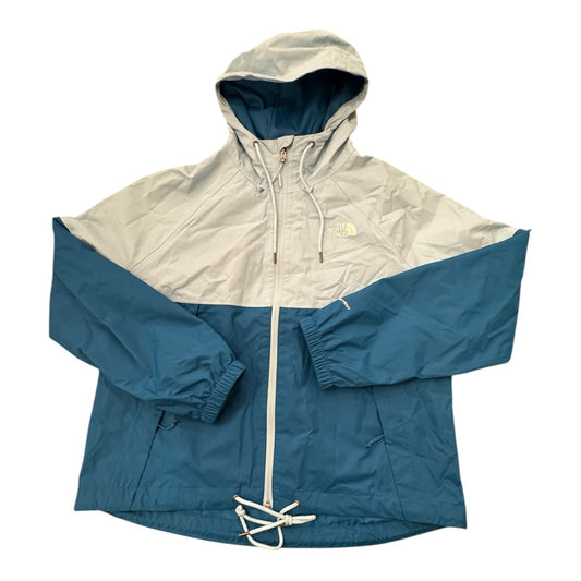 Jacket Windbreaker By The North Face In Blue, Size: M