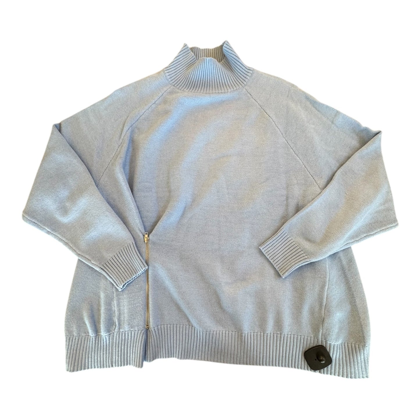 Sweater By Eloquii In Blue, Size: (L/XL)