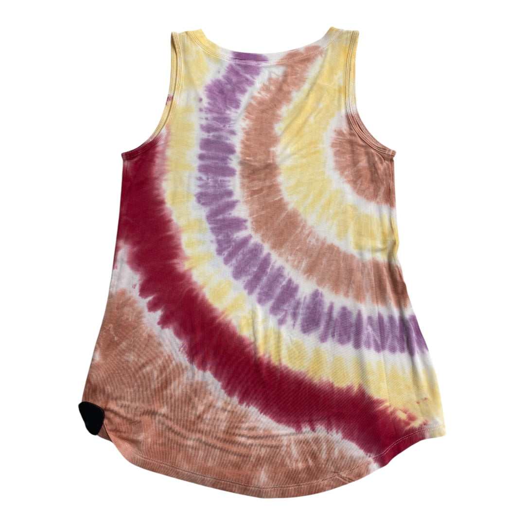 Top Sleeveless By Maurices In Tie Dye Print, Size: Xs