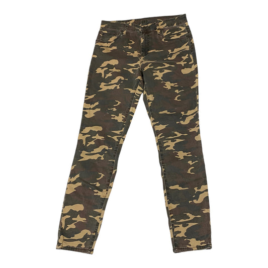 Jeans Skinny By Kut In Camouflage Print, Size: 6