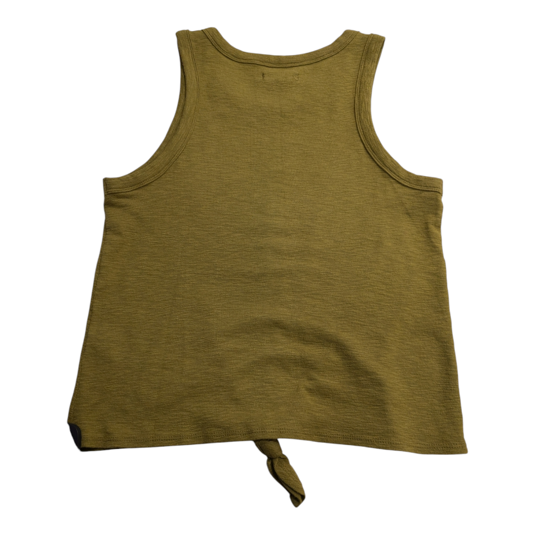 Top Sleeveless By Madewell In Green, Size: S