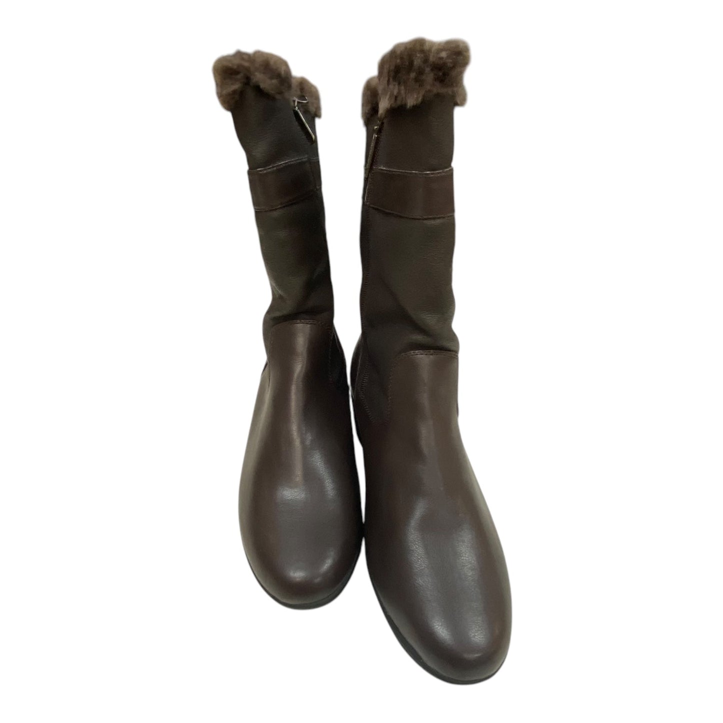 Boots Snow By Khombu In Brown, Size: 11