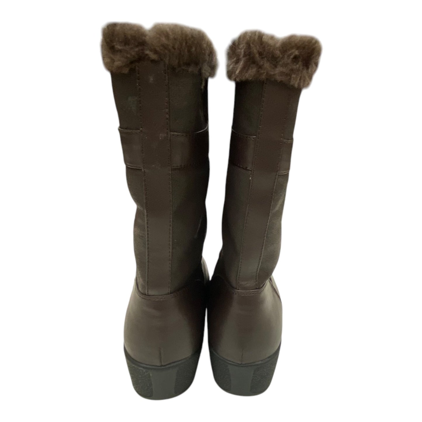 Boots Snow By Khombu In Brown, Size: 11