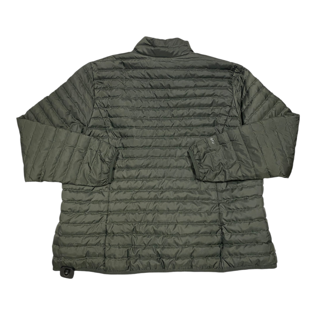 Jacket Puffer & Quilted By Eddie Bauer In Green, Size: Xxl