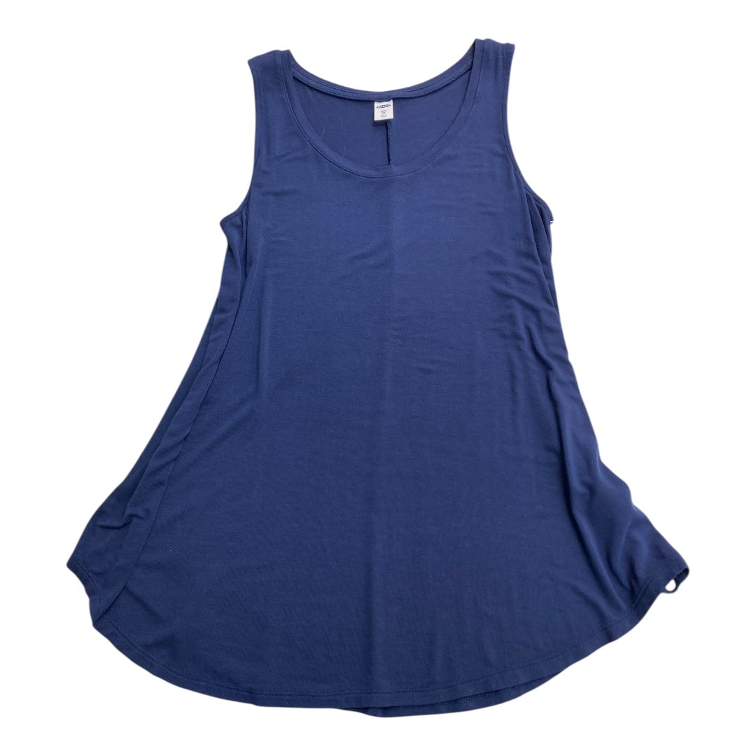 Top Sleeveless By Old Navy In Navy, Size: Xs