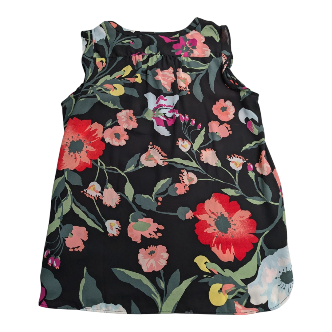 Top Sleeveless By Loft In Multi-colored, Size: Xs