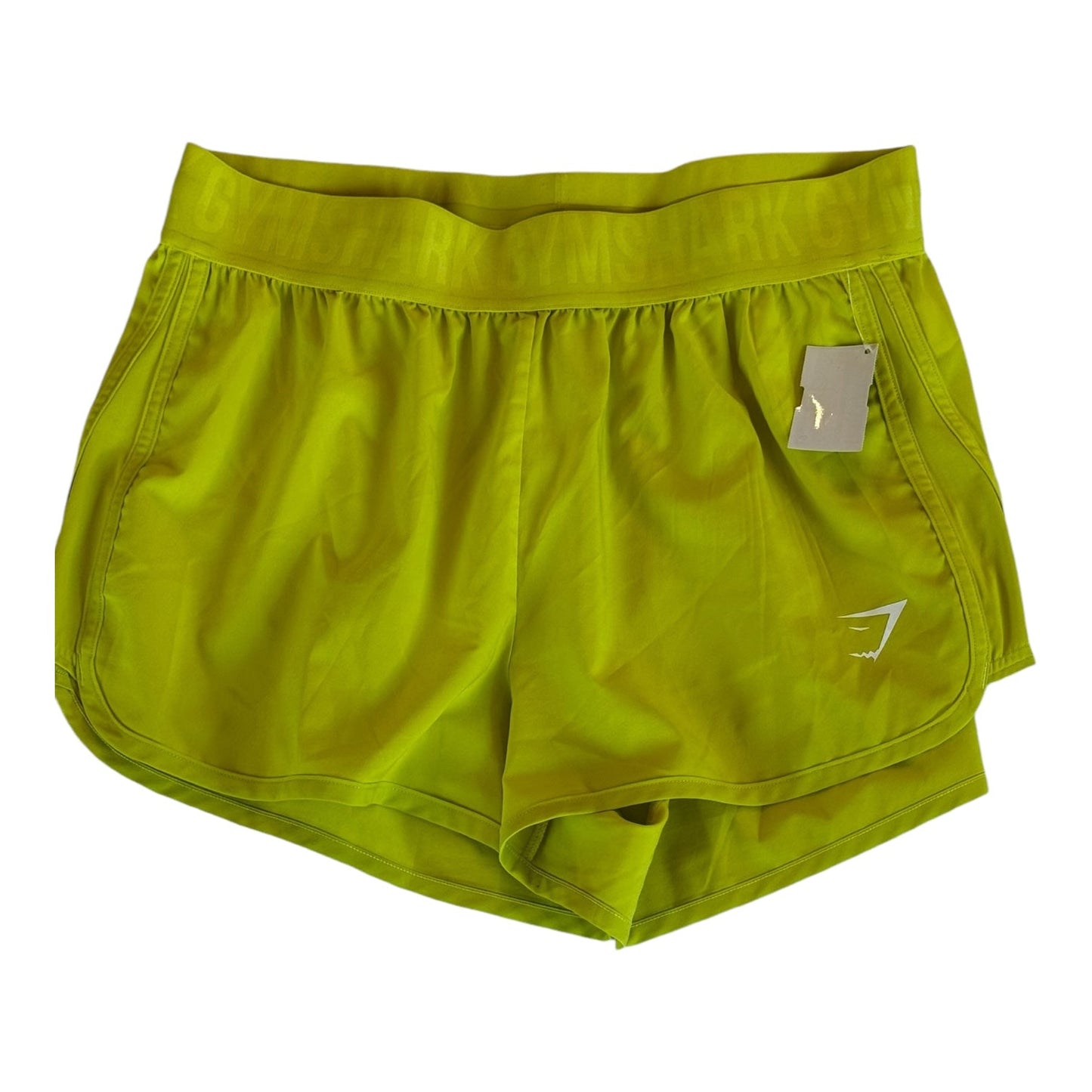 Athletic Shorts By Gym Shark In Yellow, Size: M