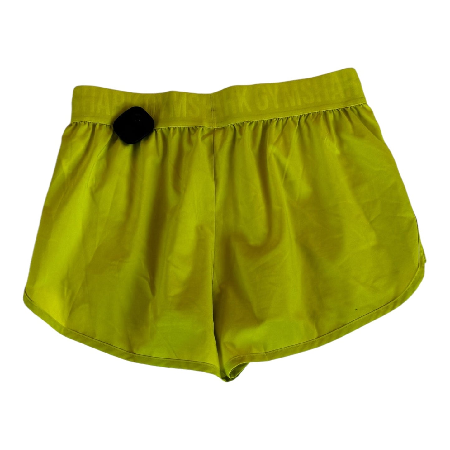 Athletic Shorts By Gym Shark In Yellow, Size: M