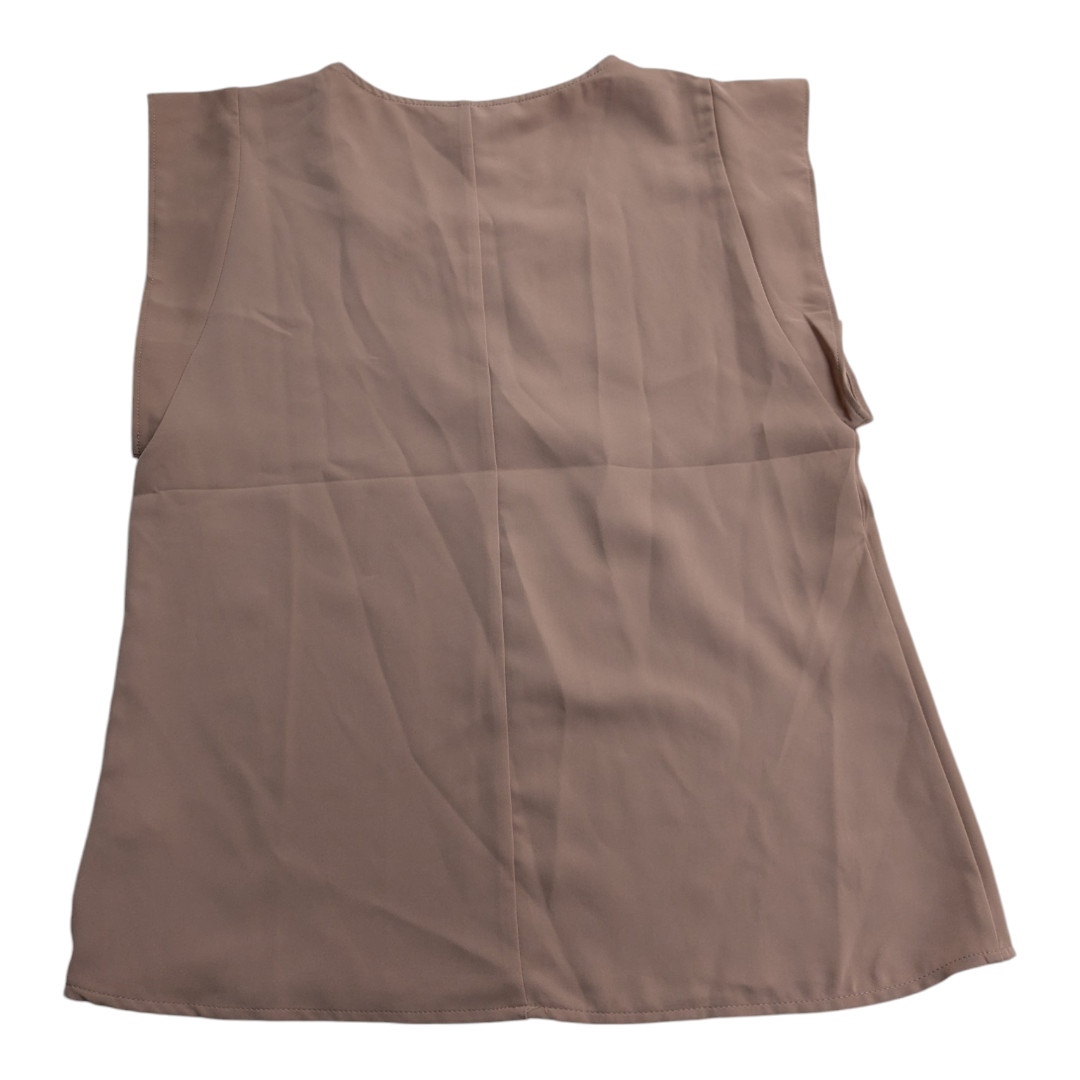 Top Sleeveless By Express In Beige, Size: Xs