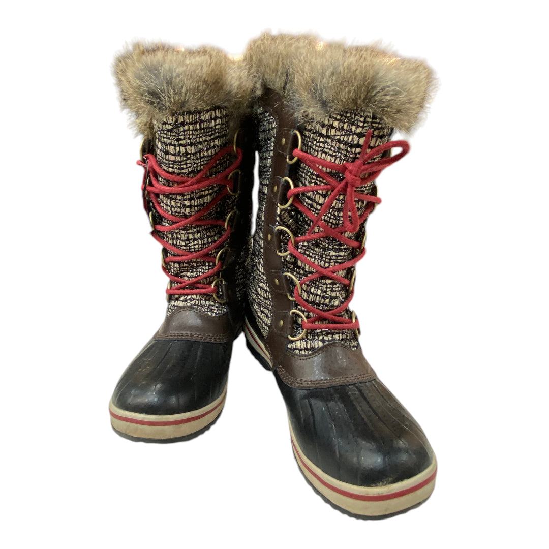 Boots Designer By Sorel In Multi-colored, Size: 9