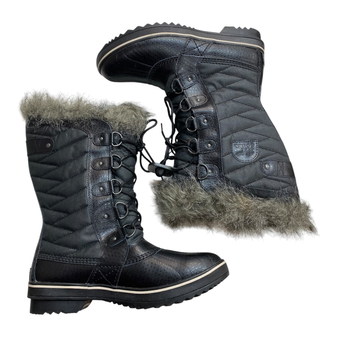 Boots Snow By Sorel In Black, Size: 9.5