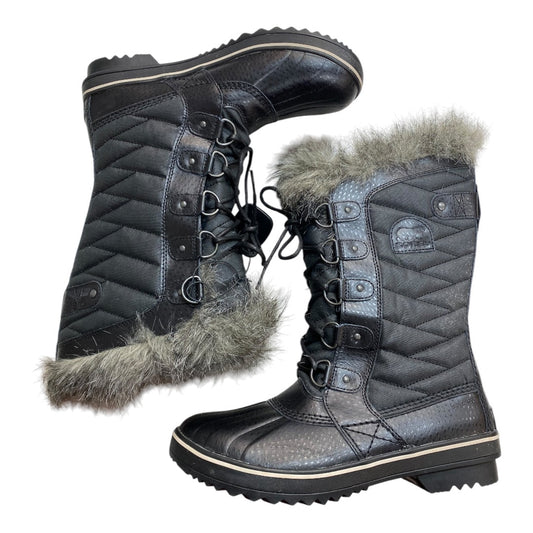 Boots Snow By Sorel In Black, Size: 9.5