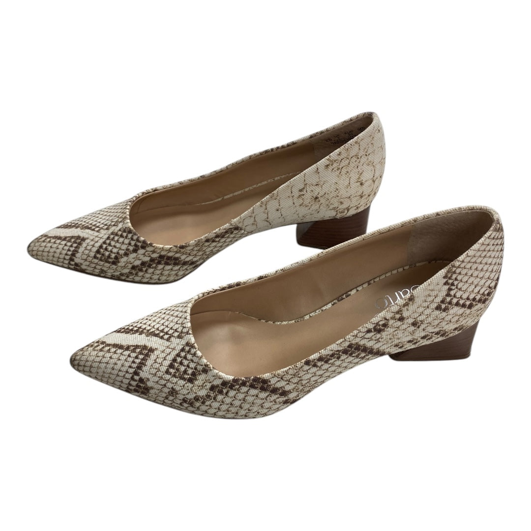 Shoes Heels Block By Franco Sarto In Snakeskin Print, Size: 8