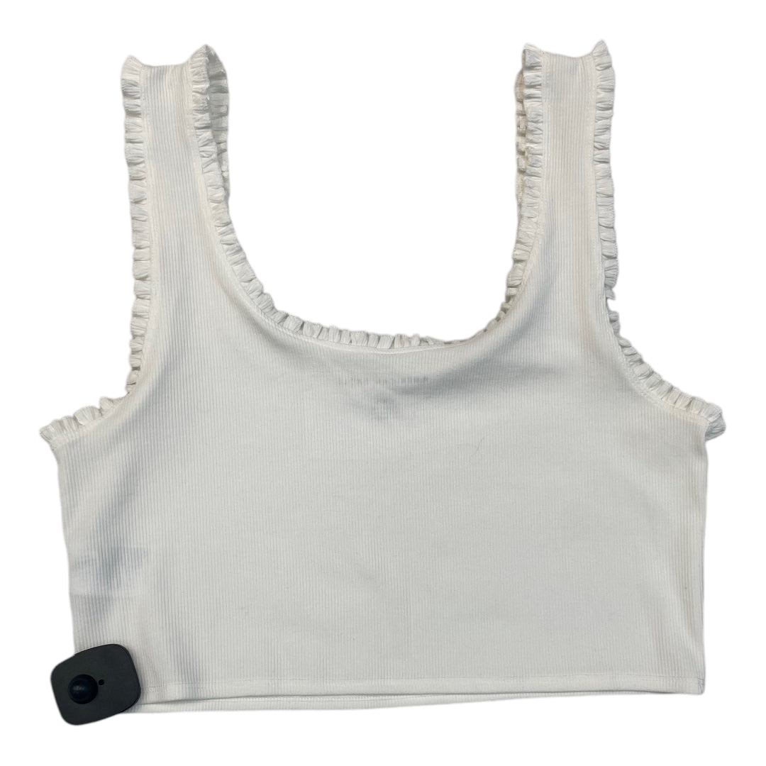 Tank Top By American Eagle In White, Size: L