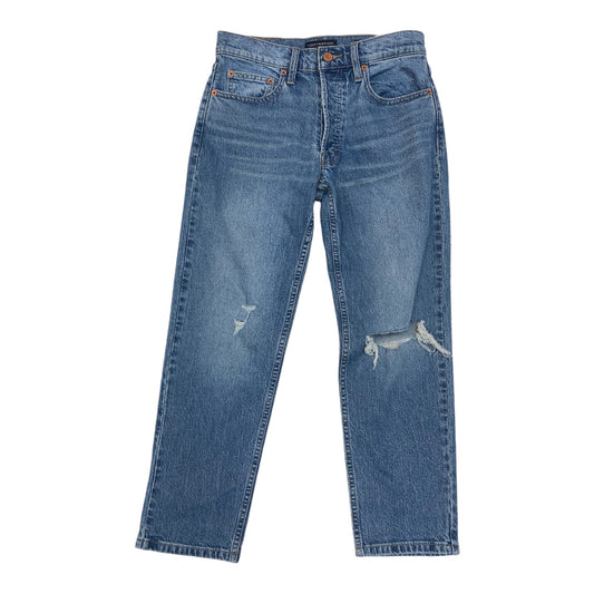 Jeans Straight By Lucky Brand In Blue Denim, Size: 2