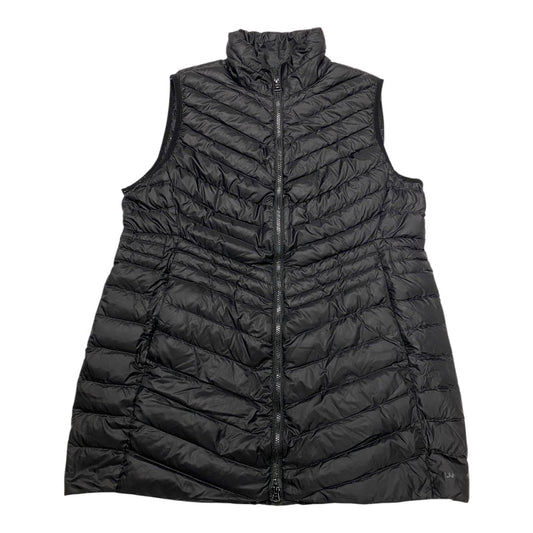 Vest Puffer & Quilted By Lands End In Black, Size: L