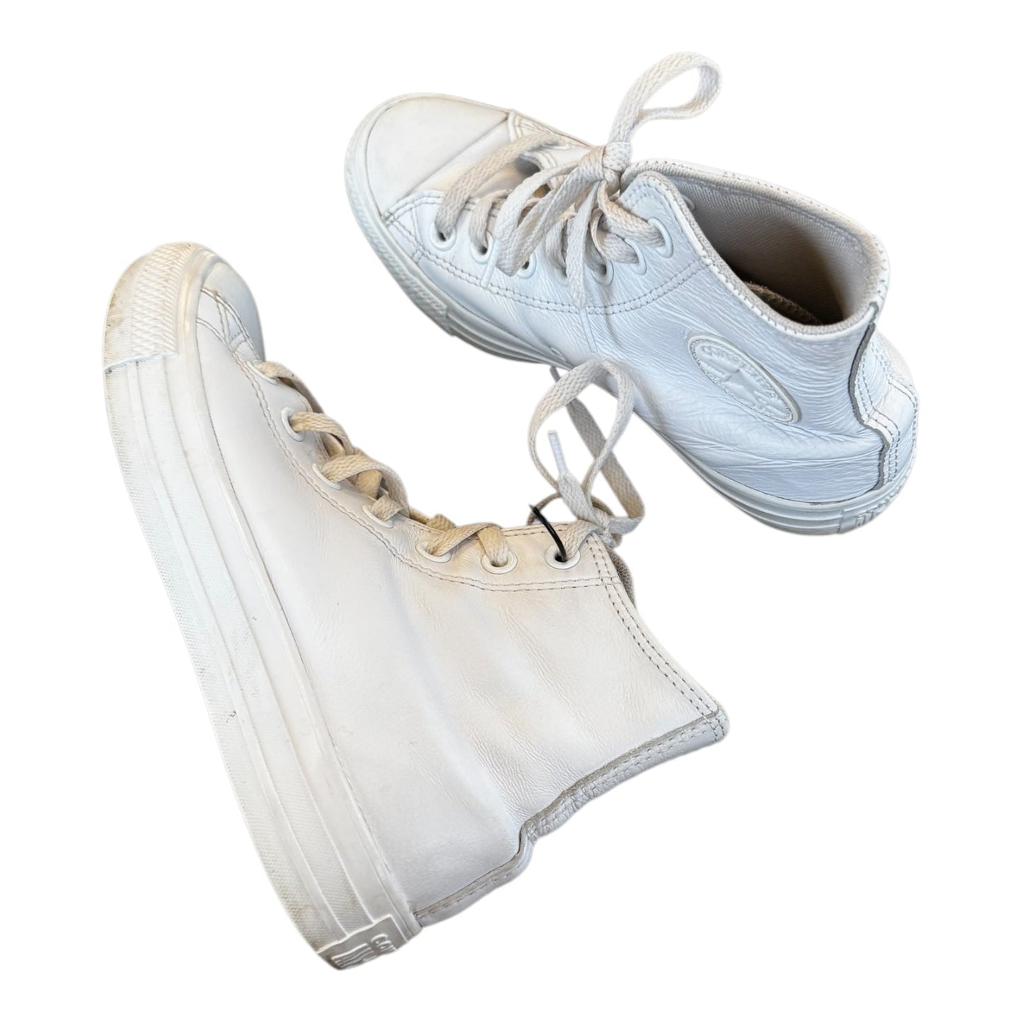 Shoes Athletic By Converse In White, Size: 6