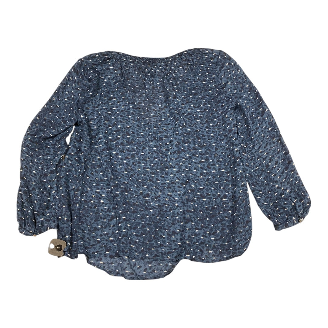 Top Long Sleeve By Joie In Blue, Size: S