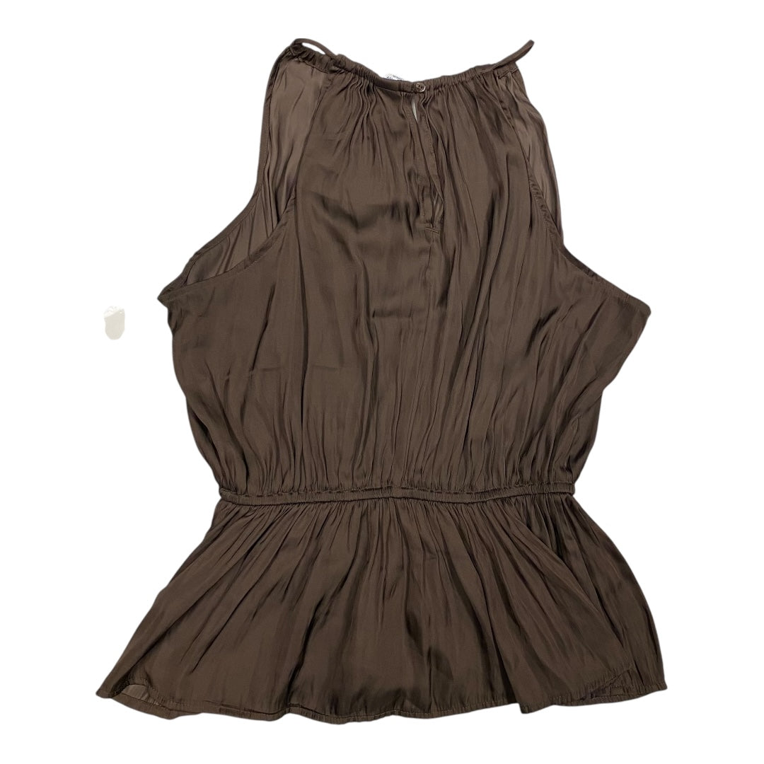 Top Sleeveless By Old Navy In Brown, Size: M