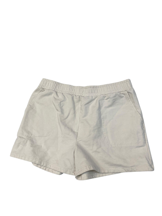 Athletic Shorts By Cmc In Cream, Size: Xl