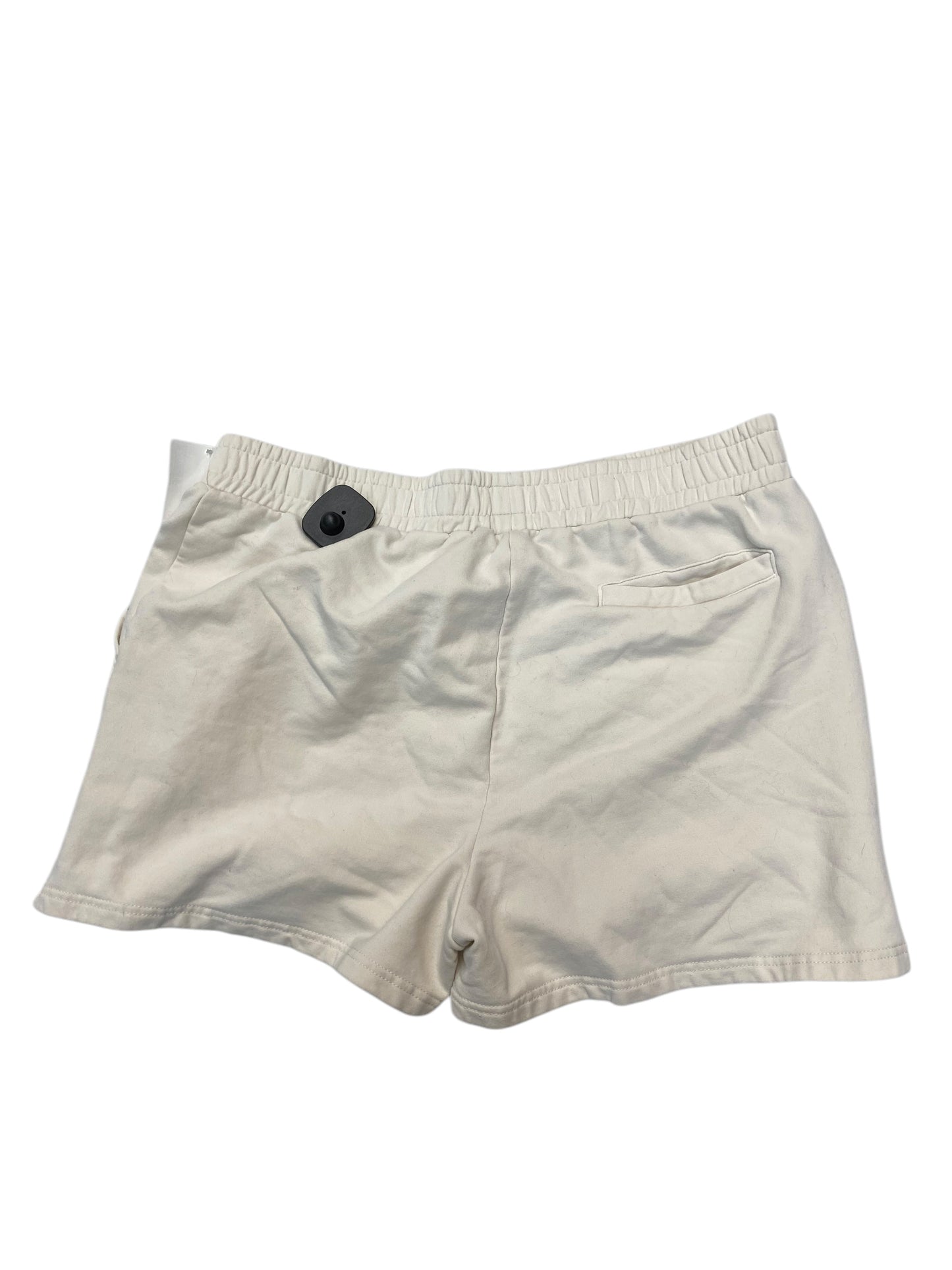 Athletic Shorts By Cmc In Cream, Size: Xl