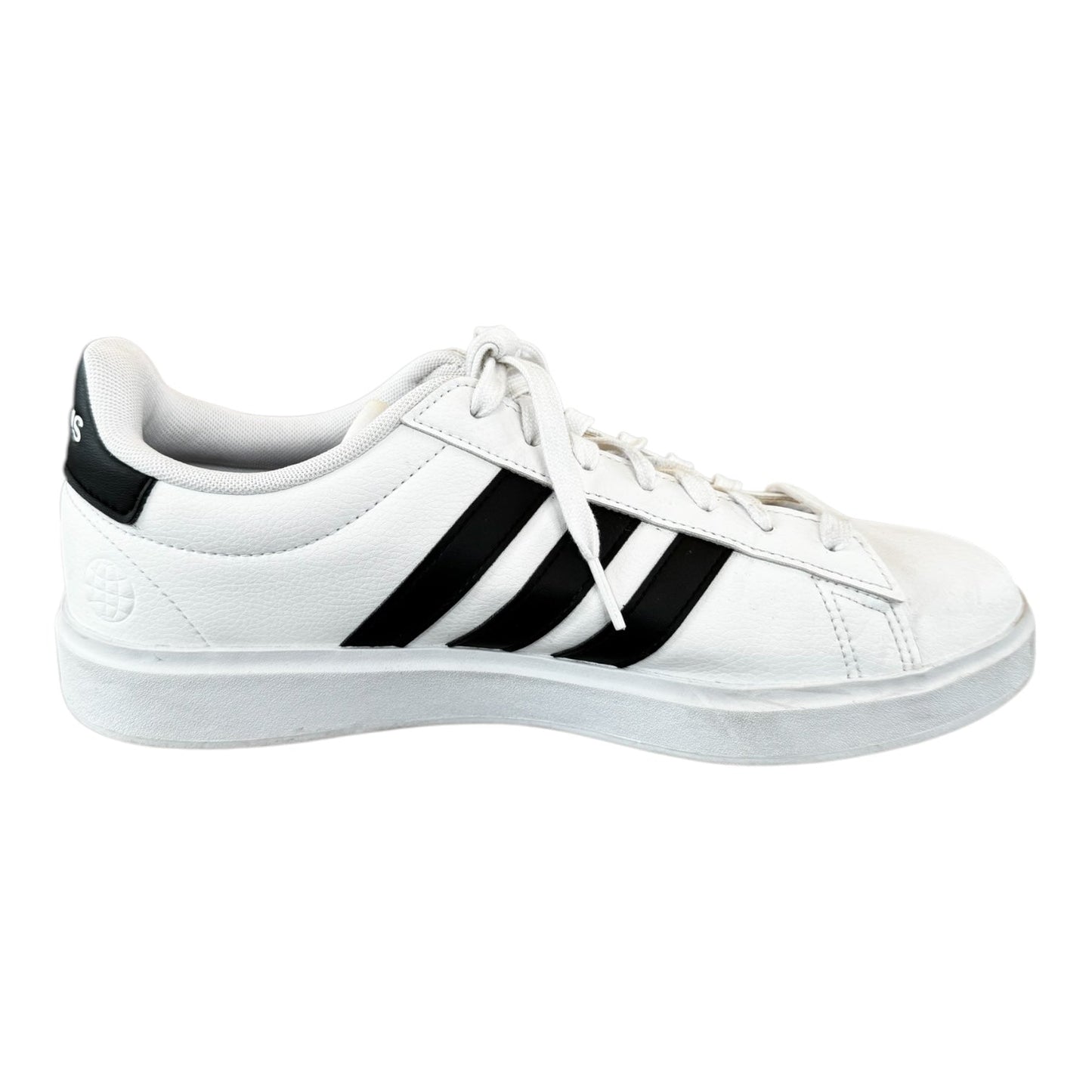 Shoes Sneakers By Adidas In Black & White, Size: 11.5