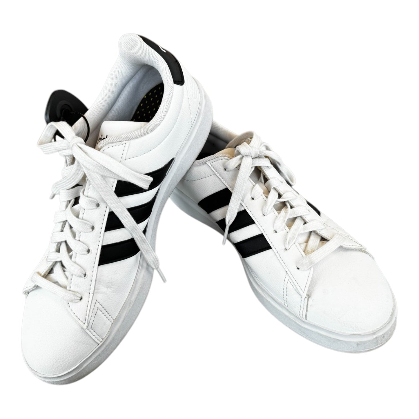 Shoes Sneakers By Adidas In Black & White, Size: 11.5