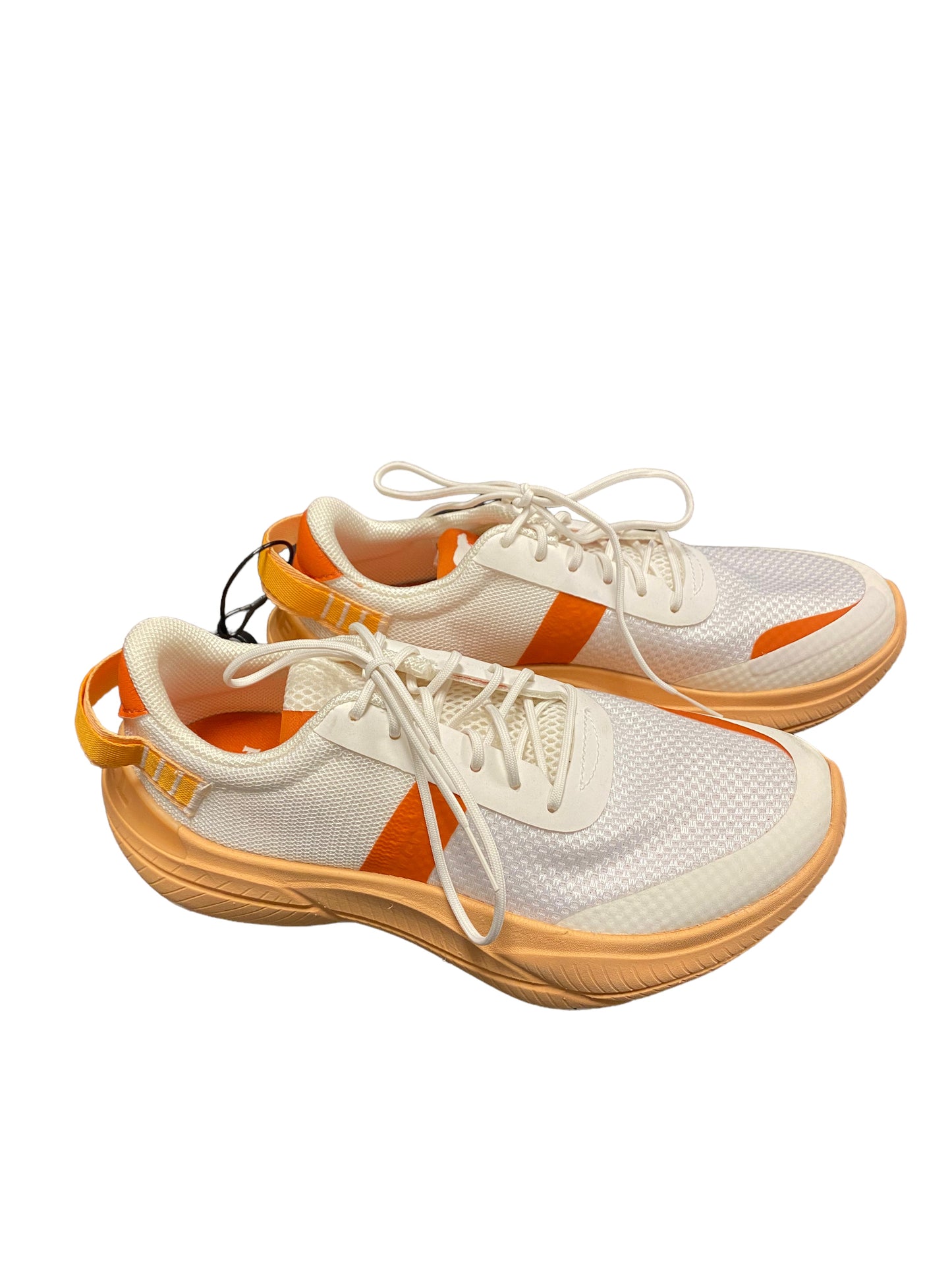 Shoes Athletic By Sorel In Orange & White, Size: 6