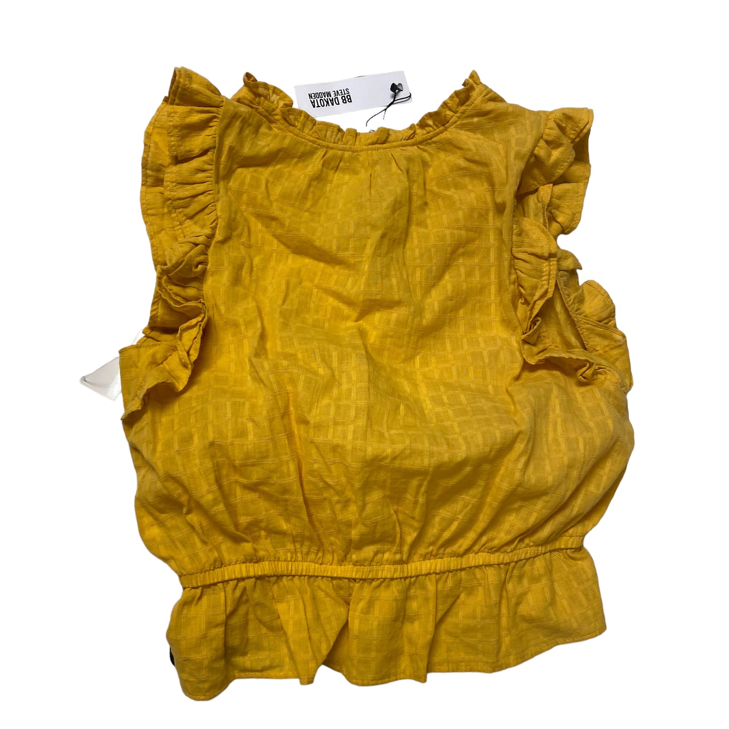 Yellow Top Sleeveless Bb Dakota, Size S