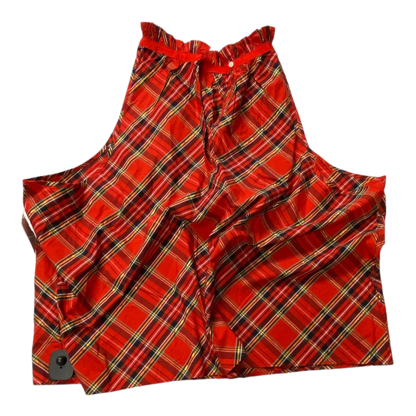 Plaid Pattern Top Sleeveless J. Crew, Size 3x