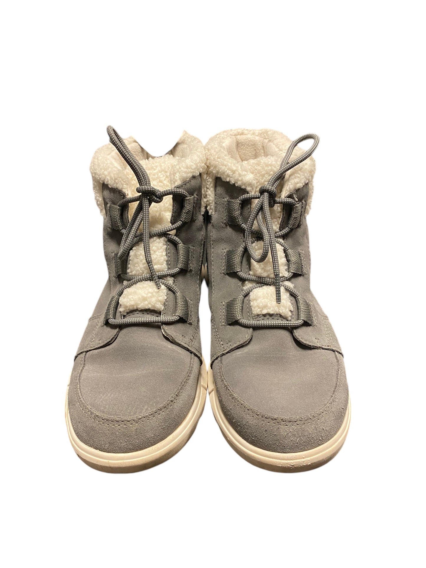 Boots Designer By Sorel In Grey, Size: 9