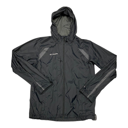 Jacket Windbreaker By Columbia In Black, Size: M