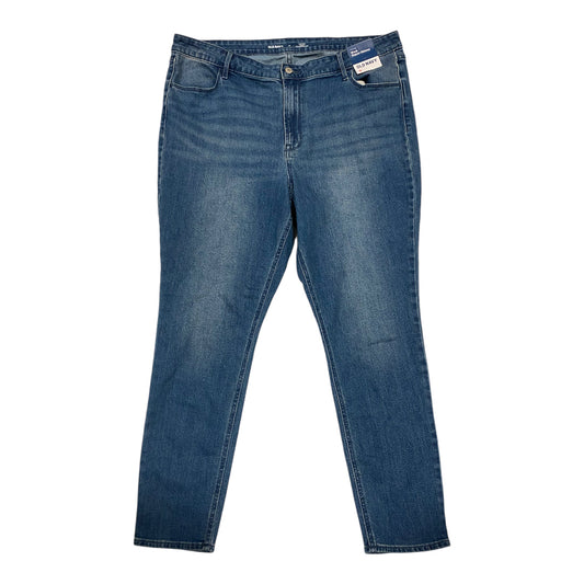 Jeans Skinny By Old Navy In Blue Denim, Size: 18