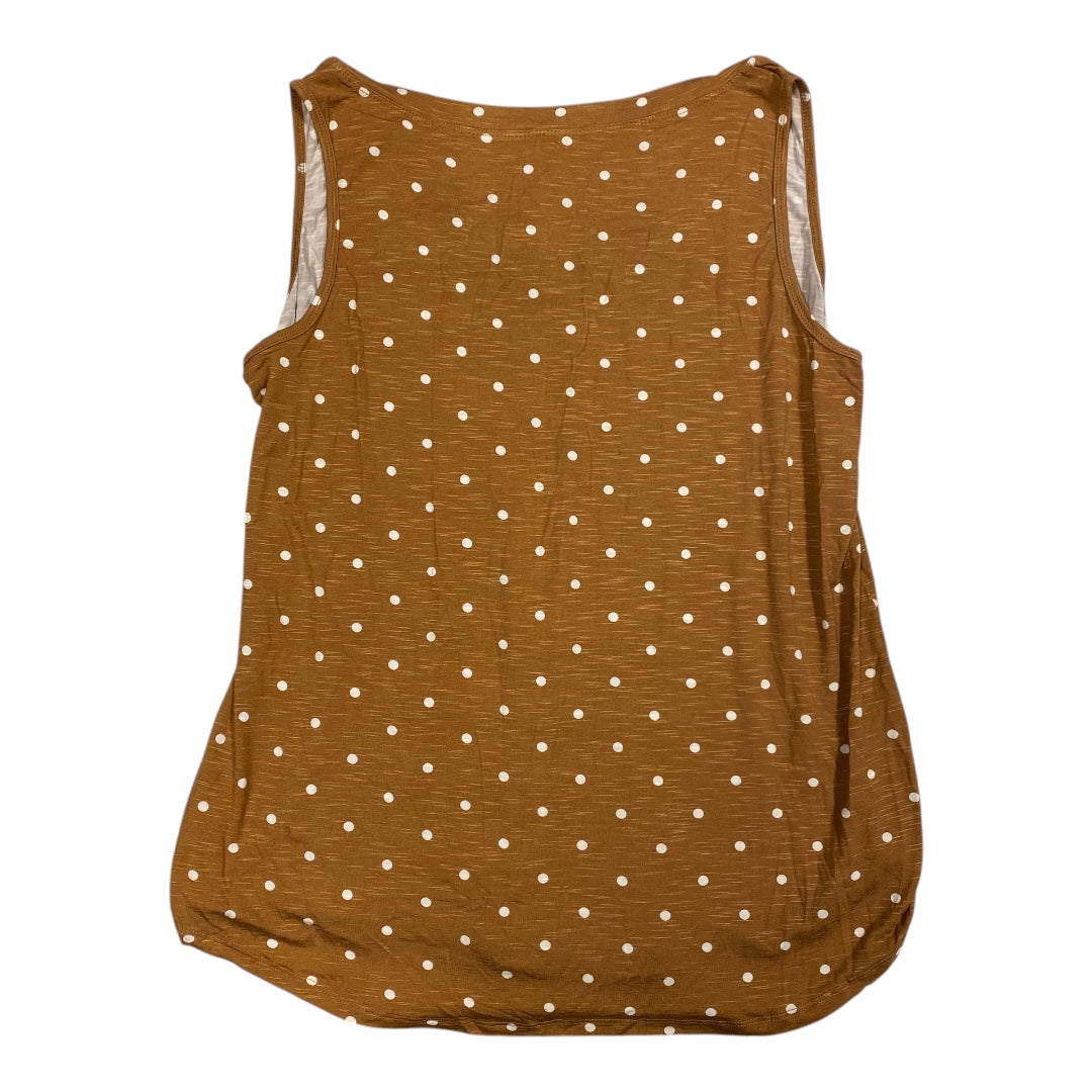 Top Sleeveless By Maurices In Polkadot Pattern, Size: Xl